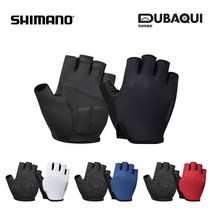 시마노 신형 에어웨이 반장갑 자전거 장갑 나눅스 정품, 블루