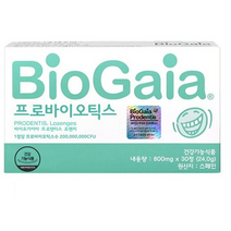 바이오가이아 구강유산균 프로덴티스 로젠지 30정, 4개