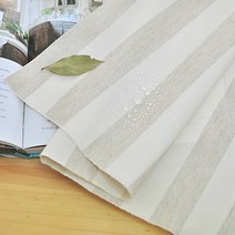 [린넨라미네이트 방수] 대폭 3cm 린넨스트라이프272