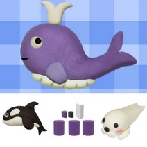 비누 만들기 바다 포유류 동물 해양 범 고래 표범 손 씻기 생물 물 고기 물개 집콕 놀이 키트 포우류, 아기바다표범10세트