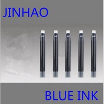 10pcs 일회용 디아 2.6mm 만년필 잉크 카트리지 리필/가방 세트 블루/블랙/퍼플 학교 문구 용품, 02 W