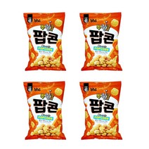BHC 핫한과자 뿌링클 팝콘, 80g x 5봉