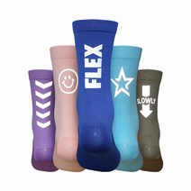 자전거양말 크루 반사판 리플렉터 사이클 싸이클 무봉제, 카뎃블루, S 220~240, 1.별