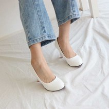 빅사이즈 여성 기본 하이힐 구두 예쁜 하객룩 코디