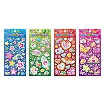 종이나라 눈부셔야광스티커(4종), 우주(KC54K102)