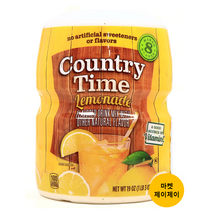 컨츄리타임 레몬에이드 믹스, 22개, 1통, 538g