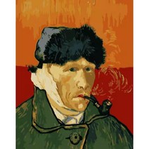 모모픽스페인팅 DIY명화그리기 40x50cm, 고흐 자화상