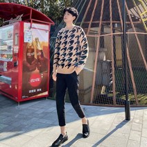 리본 겨울 스웨터 니트 커플룩 시밀러룩 귀여운 20대커플룩 연인 스웨터 가을 신혼여행 웨딩촬영 제주도