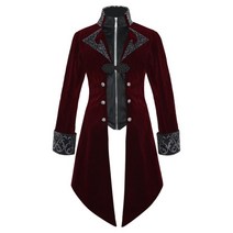 연미복 양복 대여 턱시도 정장 남자 예복 수트 쓰리피스 연주복 2021 Steampunk 여성 중세 드레스 의상 Vel
