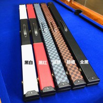레져 당구큐 가방 큐케이스 당구용품 보관 당구장갑 휴대용 당구큐 당구장 50대남성 삼구 개인큐 큐팁, 통로 고급 가죽 카트리지 [5색]