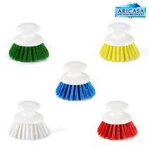 아리카사 HACCP 원형주먹솔/다라이솔 [색상/모선택], 블루_1012BT