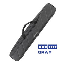 당구케이스 큐가방 konllen 7 홀 3butt 가방 롱고니큐 고리나큐 아담큐 쿠드롱팁, 회색