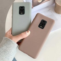 샤오미홍미노트11 10 9 8 7 6 s t 프로 프로맥스 프로플러스 파스텔 컬러 심플 무지 실리콘 핸드폰 케이스