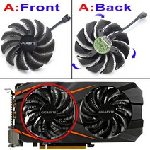 GeForce GTX 960 4GD P106100 6G RADEON RX580 570 RX470 480 게임쿨러 팬, CHINA_T129215SU-A, 04 T129215SU-A