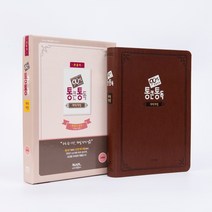 아이와함께 아가페 큰글자 90일 통큰통독 개역개정판 대단본 브라운 성경책, 9788953721586
