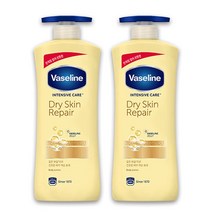 유니레버 바세린 드라이 스킨 바디로션 600ml, 600ml x 2개