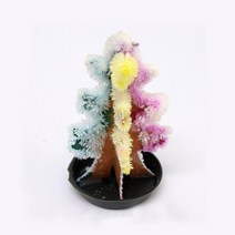 눈꽃 요소 결정 종이 나무 초등과학 만들기 눈꽃나무 화학실험 교육 수업초등 교과서 교재, 1인