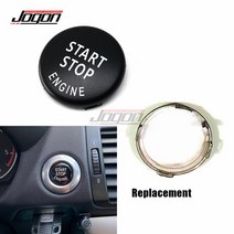스티어링 휠 자동차 엔진 시작 버튼 BMW E90 E91 E92 E93 2005-2012 E87 E60 E83 E84 용 스티어링 휠 M 버, 05 Start Stop Black