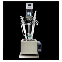 유리반응기 고합 교반기 실험실 단층 반응, DF-2L