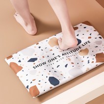 발매트/세척 주방매트 빨아쓰는발매트 욕실러그 규조토 욕실매트 빨아쓰는 2세대 화장실발매트, 3)빨아쓰는규조토발매트(C-타이포)