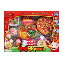 제우스 코코몽 생일파티 자르기 주방 역할놀이 소근육 감각발달 완구, 단품