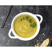레트로 귀달이 스프볼 4개세트 Soup Crocks with Handles Ceramic Make, 스프볼4개세트, 네이비