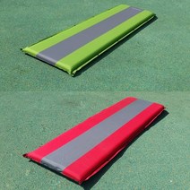황동 2구 자충매트 8cm 푹신한매트, 그린