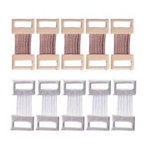 10pcs 붕대 클립 교체 탄성 붕대 랩 스트레치 금속 클립 고정