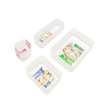 (냥이샵)일본 무인양품st 정리 트레이(반투명/4size)/일본주방용품, L