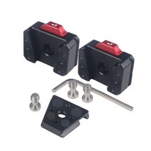 퀵 릴리스 마운트 플레이트 보드 흔들림 방지 클램프 V 포트 Insta360 용 Gopro11 OSMO 액션 카메라 짐벌 삼각대 DSLR 케이지, Combo D
