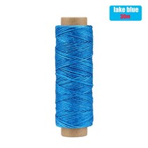 가정용 미니 재봉틀 다색 150D 30M 가죽 바느질 왁스 스레드 코드 가죽 공예 DIY 바느질 스레드 가죽 바느, 14 N-30M, [14] N-30M