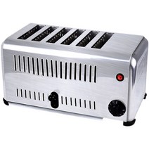 업소용 스텐 토스터기 식빵 4구 6구 토스트 샌드위치, 6개(두께 2cm 구울수 있음) 2500W