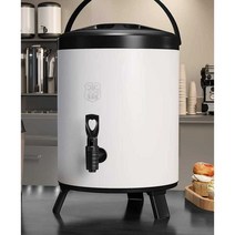 대형 보온병 업소용 매장용 따뜻한 음료 디스펜서 보냉 단열, (15kg 밀크티 두꺼운 폼 3겹의 보온 스틸 본체 1