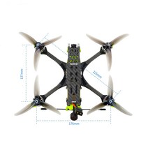 GEPR MRK5 HD Vist 프리 스타일 FPV 드론 4S/6S 5 인치 SPEEDX2 2107.5 F722-HD-T R 쿼드 콥터 용 장거리, 02 PNP 6S