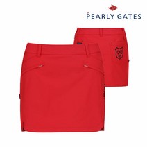 파리게이츠 골프 pearlygatesgolf여성 와펜 프린트 큐롯스커트 P522A1PT984_RE, 002, RE