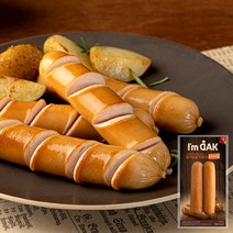 아임닭 정통 독일식 닭가슴살 소시지 프랑크, 120g, 50개, 50개