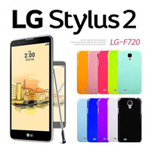 LG 스타일러스2 프리미엄 컬러 젤리 케이스 F720, 민트, 없음