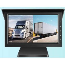 4채널 화물차용블랙박스 대형차 트럭 중장비 10인치, (2채널)7인치+음성제어+64G