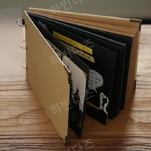프로포즈앨범 사진첩 고백 인생 꾸미기 성장 포토카드 생일선물 폴라로이드 케이스 인생네컷, A형 + 6색 금속펜