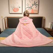 입는 담요 두꺼운 모포 집순이 이불 먼지없는 극세사 블랭킷 모포 날다람쥐 담요 후드 한국 두꺼운 목도리 담요 망토 후드 담요 사무실 낮잠 담요 학생 기숙사 망토
