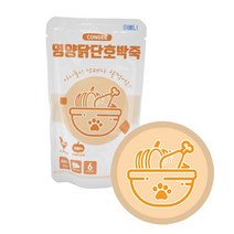 이베니 반려동물 강아지 고양이 공용 영양죽 - 영양닭호박죽 15팩