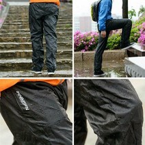 고어텍스바지 방수바지 무모복 우모바지 볼더링팬츠 초경량 남성여성 야외 바람막이 오토바이 자전거 비옷 라이딩 레인 팬츠 사이클링 하이킹 여행