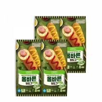 풀무원 4無첨가 소시지와 야채빵 올바른핫도그 16개, 300g, 4개
