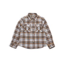 [BONTON] Check shirt BOY (BPS11XS49N_MR)
