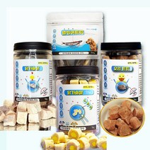 닭가슴살 큐브 70g 오리 노른자 열빙어 트릿 강아지 애견 애묘 반려동물 국내 동결건조 영양 간식, 2-9 눈꽃황태 4g