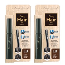 동성제약 오마샤리프 새치 헤어 틴트 15ml LB 밝은갈색 2개 1+1/헤어마스카라
