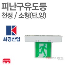 화경산업 피난구유도등 소형 천정 단면 양면 비상구 LED, 01-화경-피난/천정/소형-단면