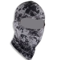 지원군몰 국산 카모 남자 쿨 바라클라바 여름 자전거 바이크 오토바이 복면 마스크 두건, 회색