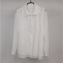 아베마리아4060 여성 더블카라 블라우스 화이트 77(L) 88(XL) 국산