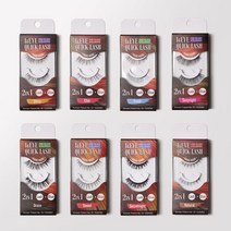 I&Eye Quick Lash 8종 / 아이앤아이 프리글루드 속눈썹 8가지 스타일 / 스피드 부착 자체글루 속눈썹 / Pre-Glued Eyelashes 8종 / 셀프속눈썹, Grace, 1개